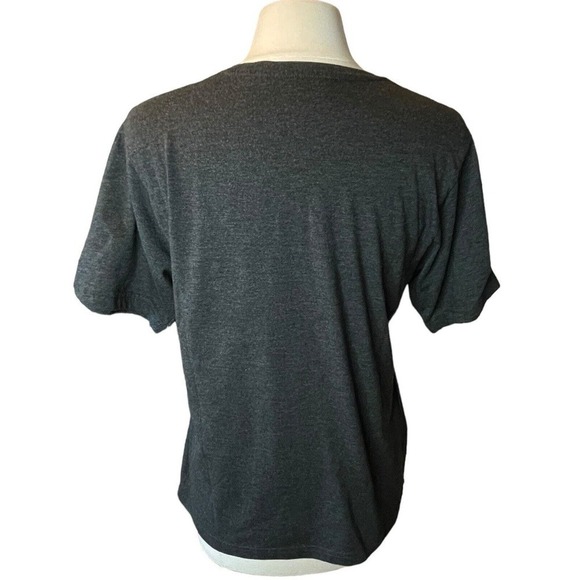 LGBTQ PRIDE "Proud" Tee Shirt Medium Dark Gray Rainbow Hallmark Brand New - Picture 4 of 9